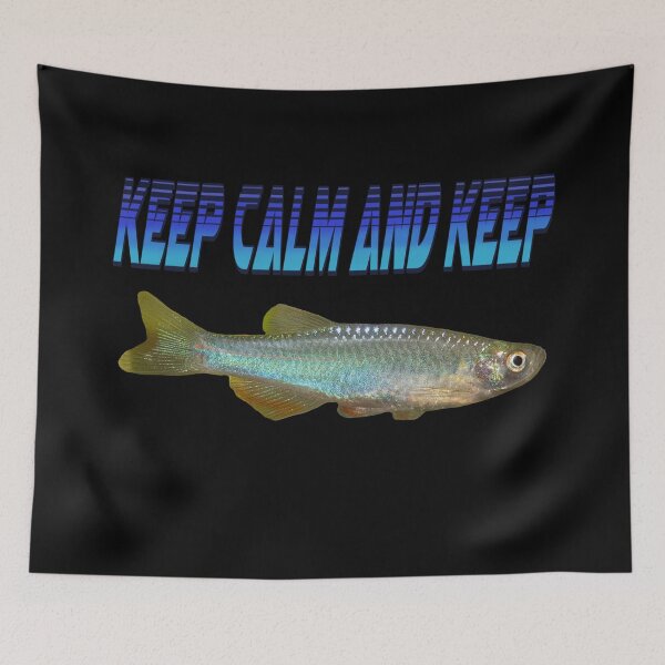 Item preview, 17Keep calm and keep fish designed and sold by Pontom46.