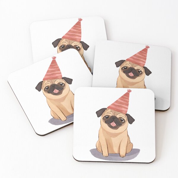 Item preview, Party Pug designed and sold by Bubbles1409.