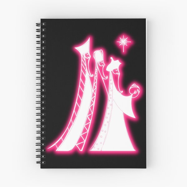 Item preview, Pink Neon - The Three Kings designed and sold by lachataigne.