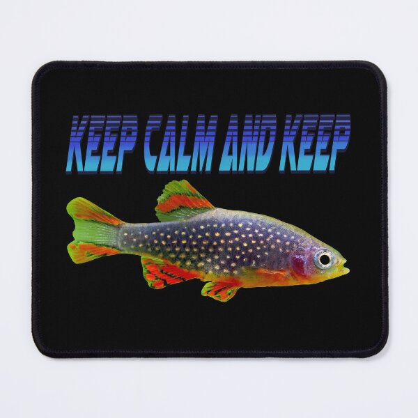 Item preview, 18Keep calm and keep fish designed and sold by Pontom46.