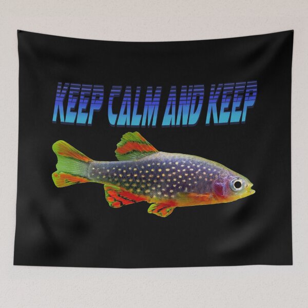 Item preview, 18Keep calm and keep fish designed and sold by Pontom46.