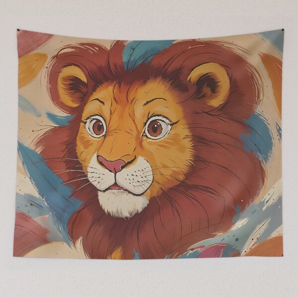Item preview, Adorable Lion Cub designed and sold by Neranchara.