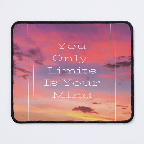 Item preview, You Only Limit Is Your Mind designed and sold by TijeDise.