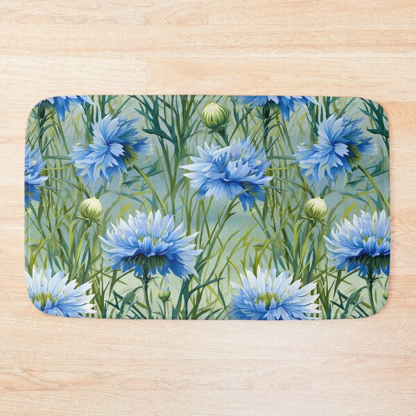 Item preview, Cottagecore Botanical Floral Herbs Plants Сornflowers Pressed Flowers designed and sold by fluffstuffgifts.