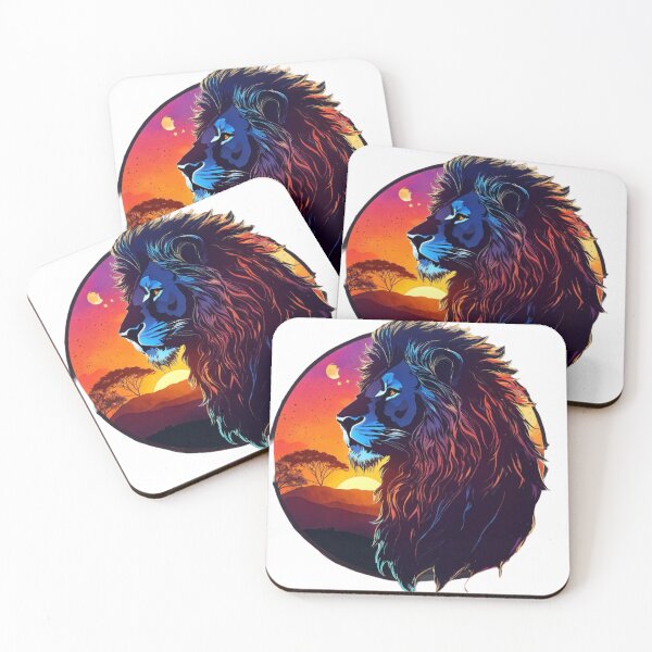 Item preview, Lion landscape designed and sold by UZRWRLD .