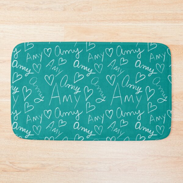 Item preview, Amy on Teal designed and sold by RepeatCandy.