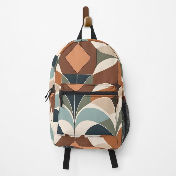 Item preview, Mid Century Modern Geometric Abstract Orange designed and sold by Prints and Lifestyle.