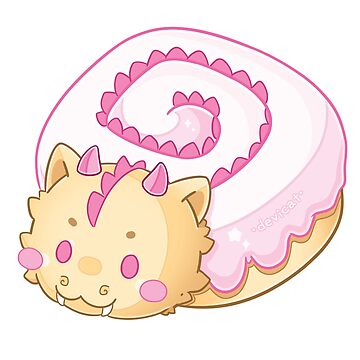 Artwork thumbnail, Strawberry Dragon Roll • 2024 by Devi Cat