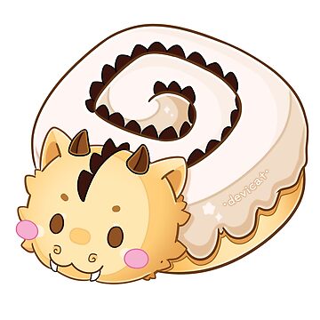 Artwork thumbnail, Cinnamon Dragon Roll • 2024 by Devi Cat