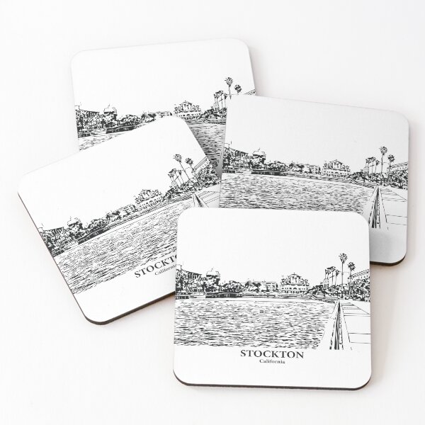 Item preview, Stockton - California designed and sold by Lakeric Cityscapes.