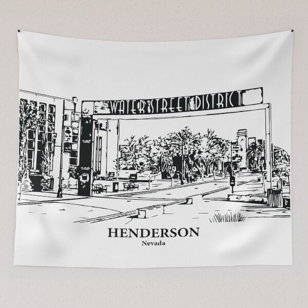 Item preview, Henderson - Nevada designed and sold by Lakeric Cityscapes.
