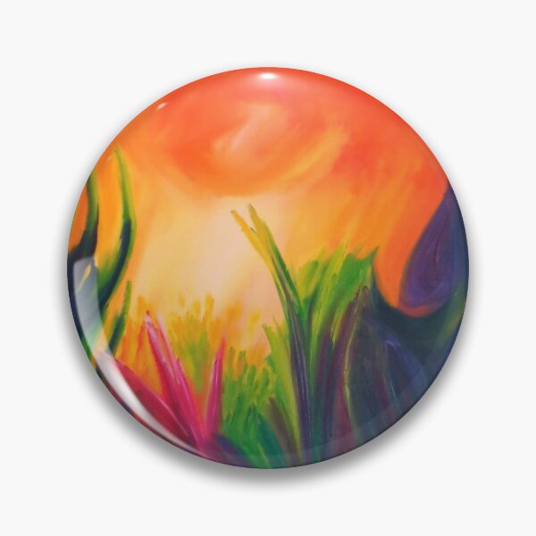 Item preview, Vibrant colourful abstract landscape, like morning sun designed and sold by Nma-ArtBrand.