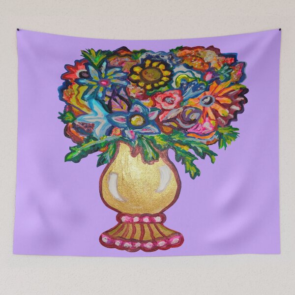 Item preview, The Elegant Pretty Colorful Flower Vase designed and sold by Deborah Camp.