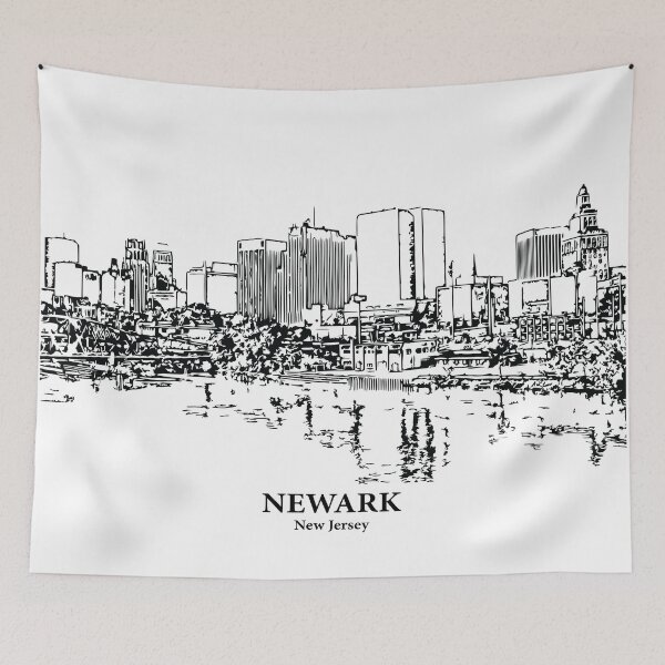 Artikelvorschau, Newark – New Jersey entworfen und verkauft von Lakeric Cityscapes.