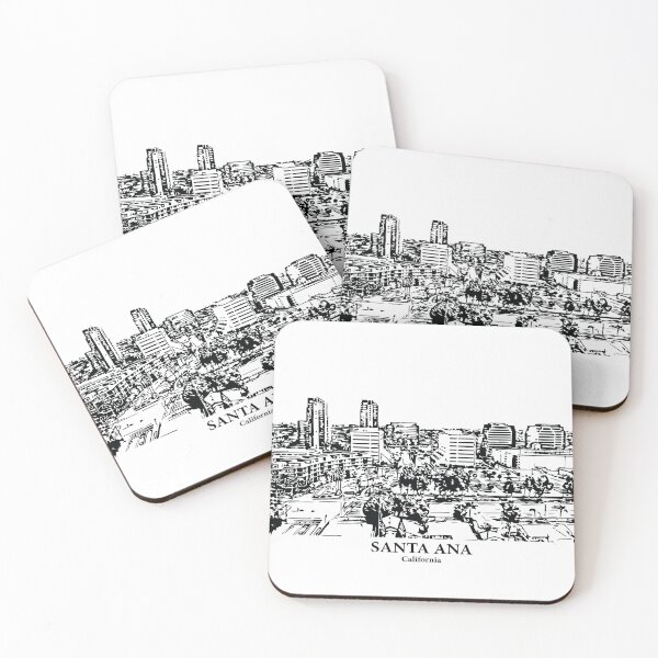 Item preview, Santa Ana - California designed and sold by Lakeric Cityscapes.