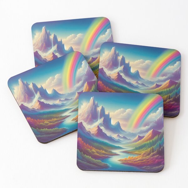 Item preview, Chromatic Valleys: A Vision of Vibrance designed and sold by Vitalka-uk.