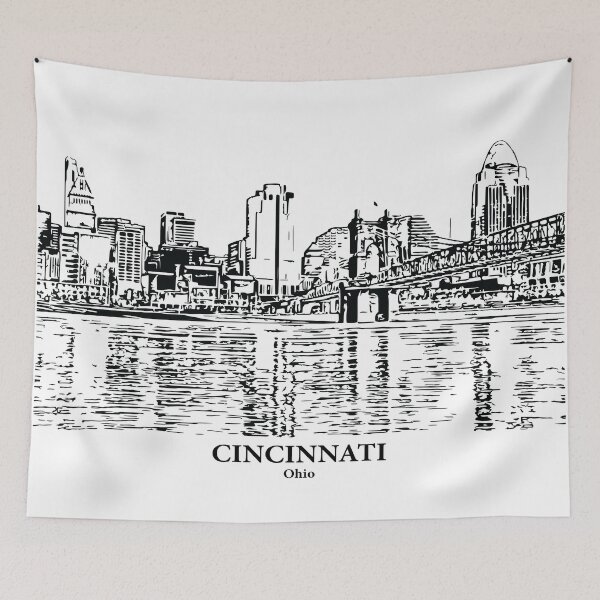 Item preview, Cincinnati - Ohio designed and sold by Lakeric Cityscapes.