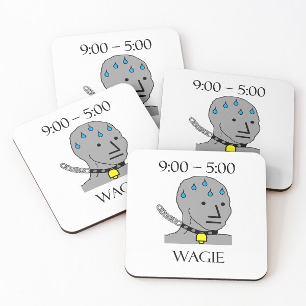 Item preview, NPC Wojak Meme wagie designed and sold by AnutherNPC.