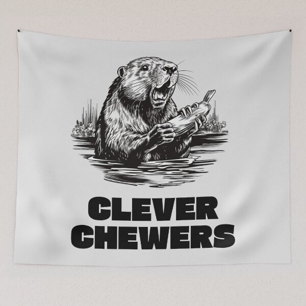 Item preview, CLEVER CHEWERS: THE BEAVERS' ENGINEERING PROWESS designed and sold by kcaandwu.