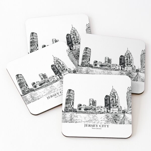 Item preview, Jersey City - New Jersey designed and sold by Lakeric Cityscapes.