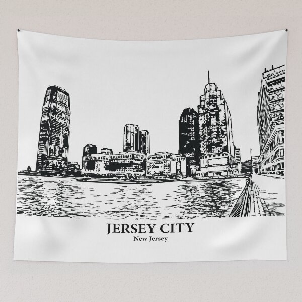 Item preview, Jersey City - New Jersey designed and sold by Lakeric.