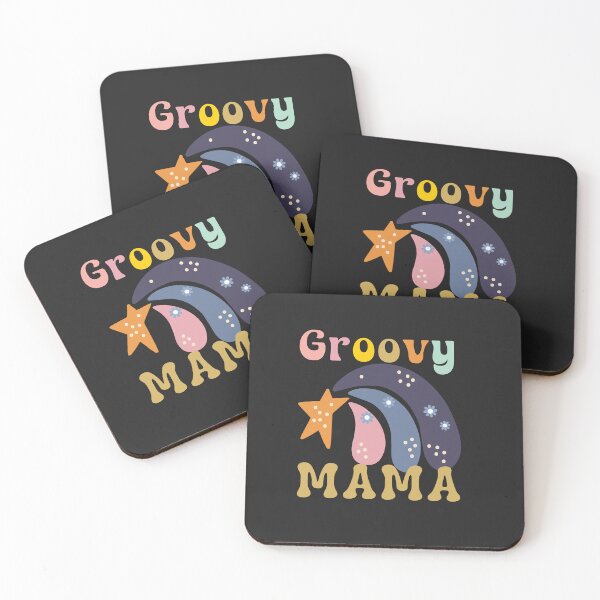 Item preview, Groovy Floral MAMA Retro Colorful Design designed and sold by Raise2Shine.