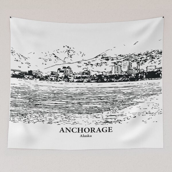 Item preview, Anchorage - Alaska designed and sold by Lakeric Cityscapes.