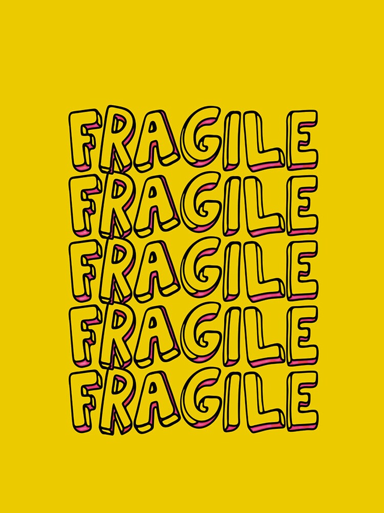 Thumbnail 4 of 4, iPhone Case, Fragile designed and sold by ctrlaltchic.