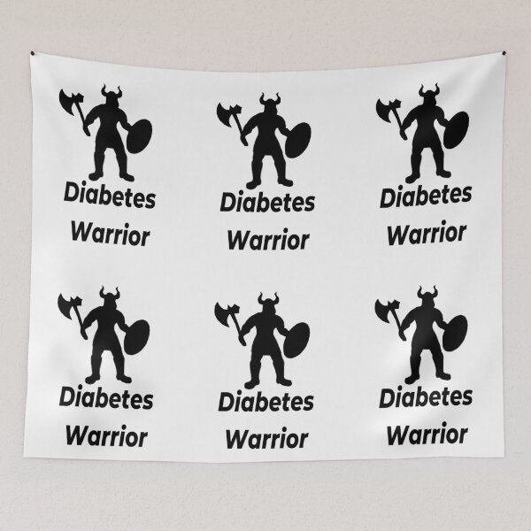 Item preview, Diabetes Warrior  designed and sold by CatGirl101.
