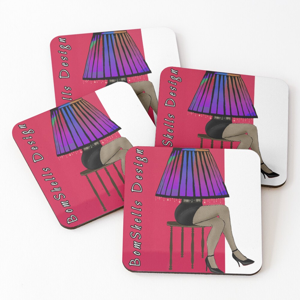Item preview, Coasters (Set of 4) designed and sold by BomShellsDesign.