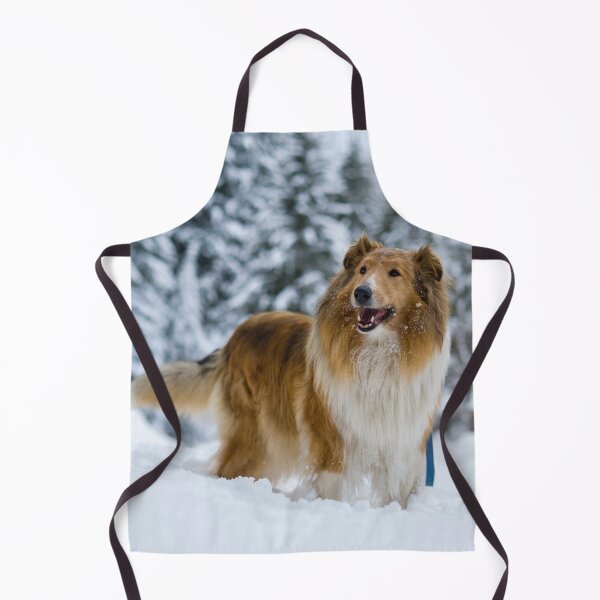 Item preview, Rough Collie In Snow designed and sold by TheAnimalZ00.