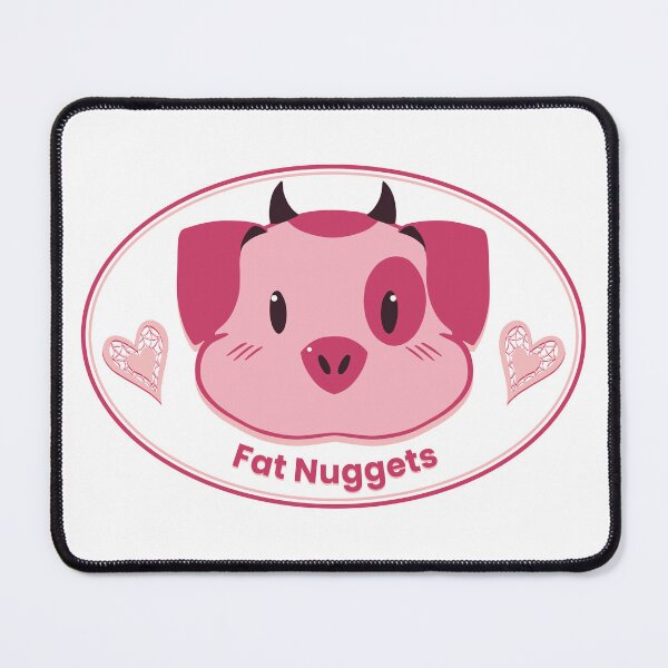 Aperçu de l'œuvre Hazbin Hotel Fat Nuggets Poussière d'Ange créée et vendue par The Malva Glyphs.