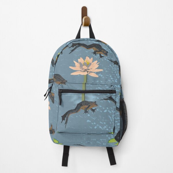 Item preview, Pattern - Frogs leaping on a pond designed and sold by Eejee-SK.
