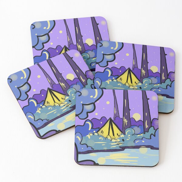 Item preview, Camping night designed and sold by TintaOcre.