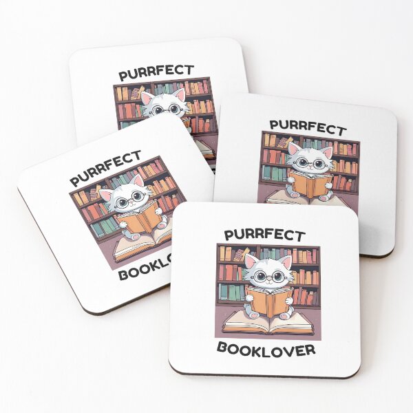 Item preview, Funny Cat Cartoon Reading Gifts For Cat Lovers designed and sold by Cuteanimalgifts.