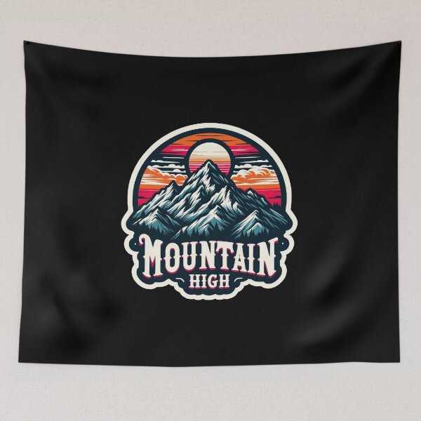 Item preview, Mountain High - Mountain Illustration designed and sold by MrERNST.