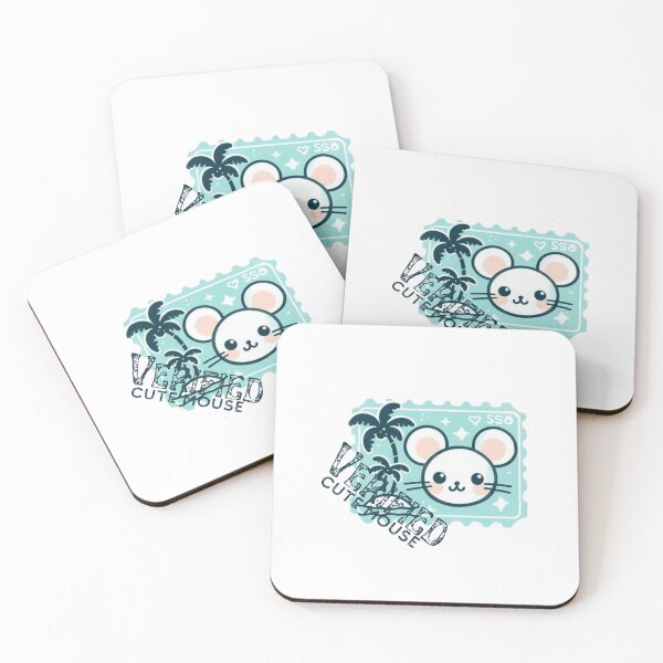 Item preview, Verified cute mouse face stamp designed and sold by Culmika.