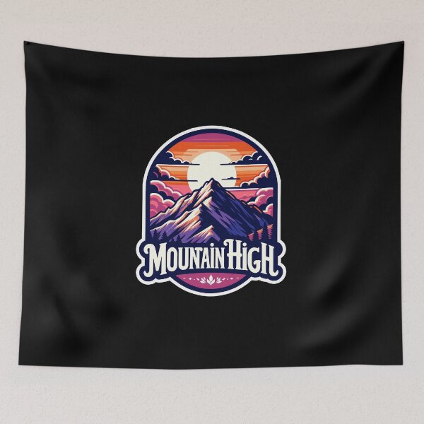 Item preview, Mountain High - Mountain Illustration designed and sold by MrERNST.