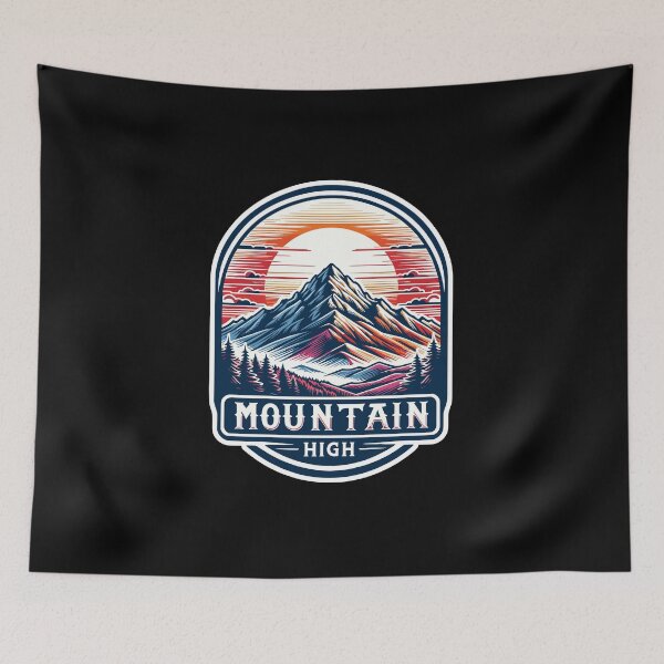 Item preview, Mountain High - Mountain Illustration designed and sold by MrERNST.