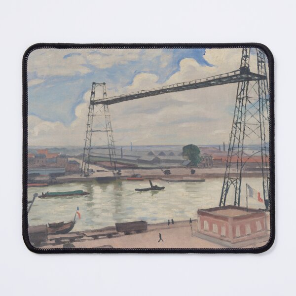 Item preview, Albert Marquet | Rouen, the transporter bridge art by Albert Marquet designed and sold by TeeARTHY.