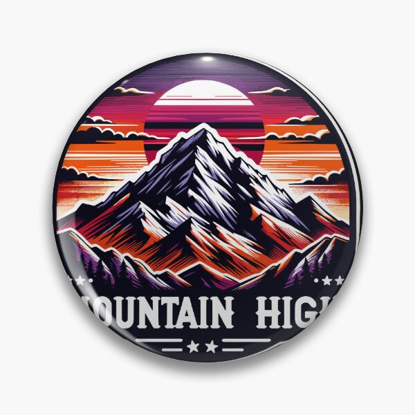 Item preview, Mountain High - Mountain Illustration designed and sold by MrERNST.