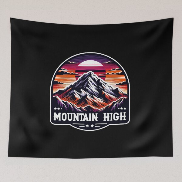 Item preview, Mountain High - Mountain Illustration designed and sold by MrERNST.