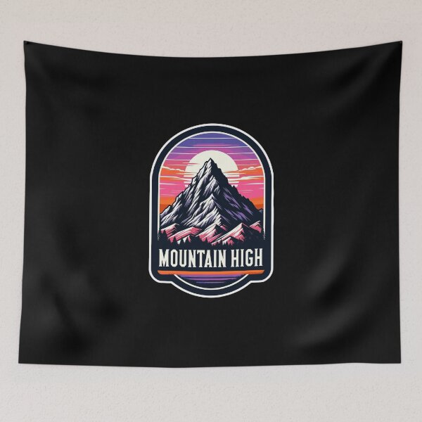 Item preview, Mountain High - Mountain Illustration designed and sold by MrERNST.