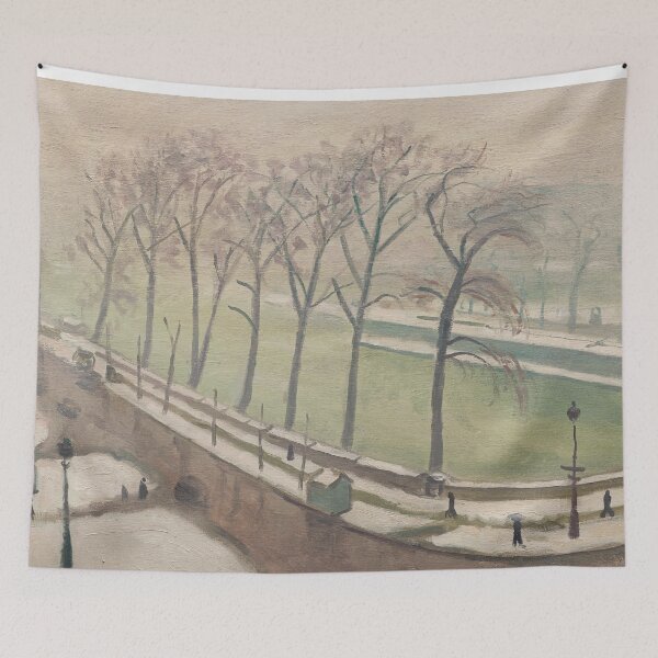Item preview, Albert Marquet |  Pont-Neuf under the snow  art by Albert Marquet  designed and sold by TeeARTHY.