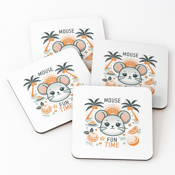 Item preview, Mouse fun time, cute mouse face stamp designed and sold by Culmika.