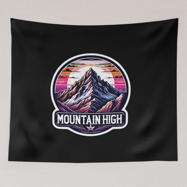 Item preview, Mountain High - Mountain Illustration designed and sold by MrERNST.