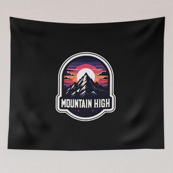 Item preview, Mountain High - Mountain Illustration designed and sold by MrERNST.