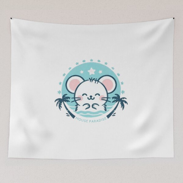Item preview, Mouse paradise, cute mouse face stamp designed and sold by Culmika.