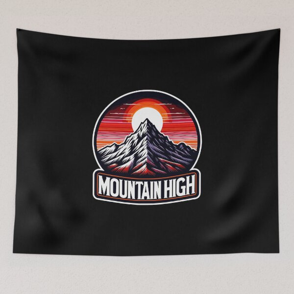 Item preview, Mountain High - Mountain Illustration designed and sold by MrERNST.