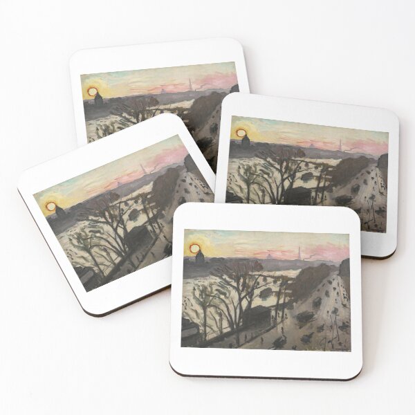 Item preview, Albert Marquet |Paris, Quai du Louvre, winter sun  art by Albert Marquet  designed and sold by TeeARTHY.
